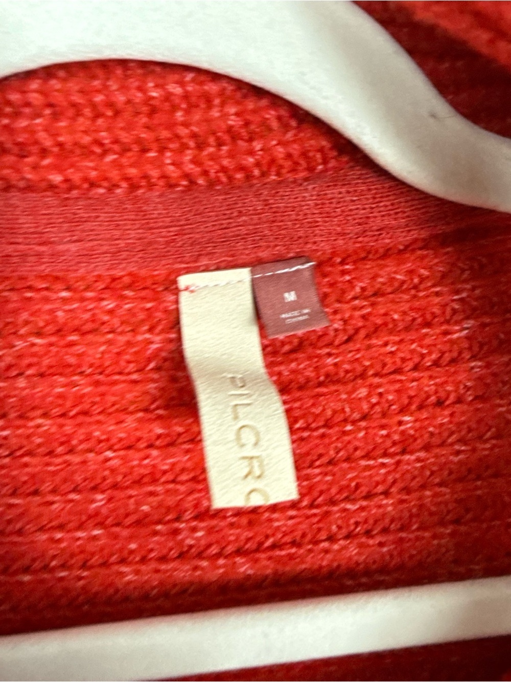 Anthropologie Pilcro Knit Sweater Womens Medium Cowl Neck Red Oversized Top - Picture 5 of 8